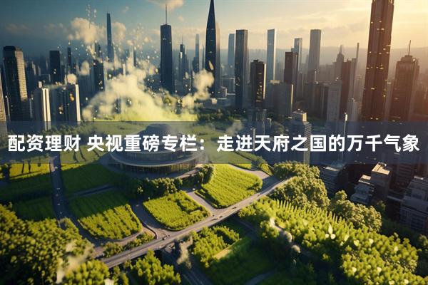 配资理财 央视重磅专栏：走进天府之国的万千气象